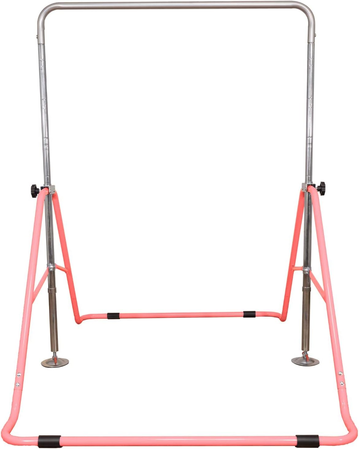 BalanceFrom Gymnastics Bar for Kids Height Adjustable Horizontal Kip Bar Folding Gymnastics Junior Training Bar
