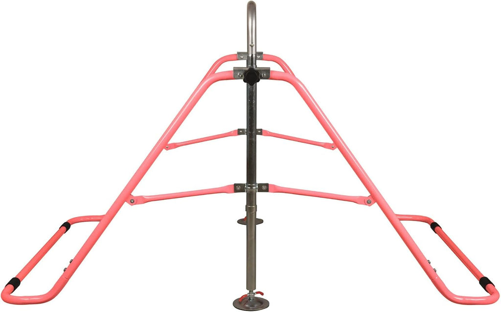 BalanceFrom Gymnastics Bar for Kids Height Adjustable Horizontal Kip Bar Folding Gymnastics Junior Training Bar