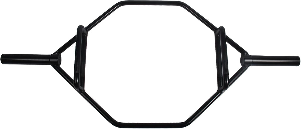 BalanceFrom Olympic 2-Inch Hex Weight Lifting Trap Bar with Long Sleeves, Close Design, 1000-Pound Capacity