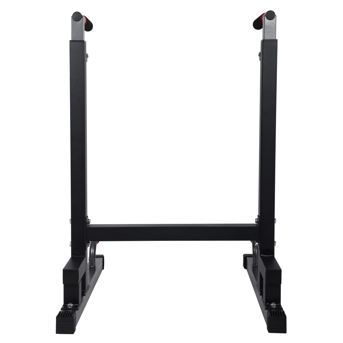 BalanceFrom Steel Frame Dip Station with Adjustable Height, 500 Pound Weight Capacity – Upper Body Workout Home Gym Equipment for Triceps, Push & Pull Ups, Leg Raises, and Bench Press