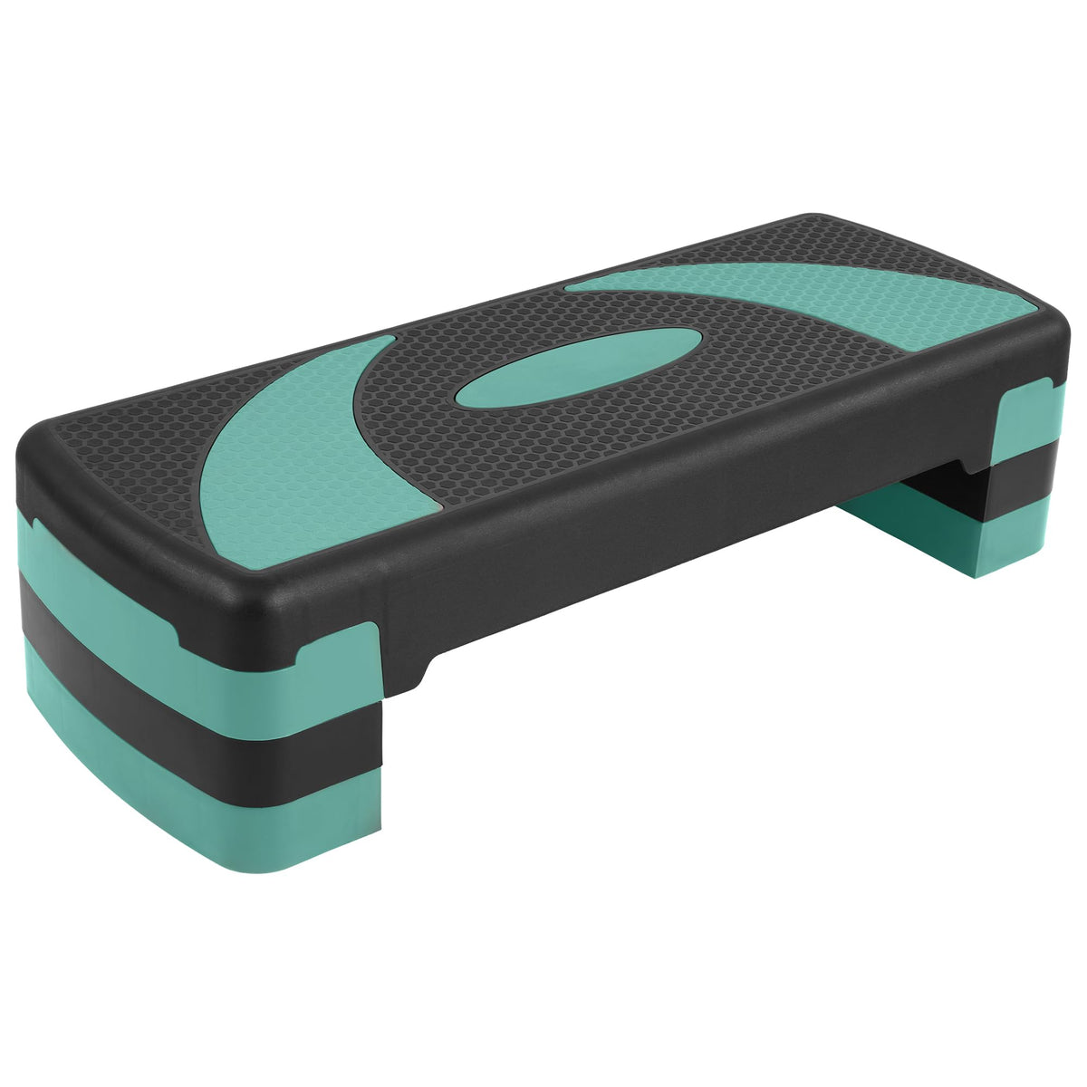 BalanceFrom 31-inch Aerobic Step Platform Trainer with 3 Adjustable Risers