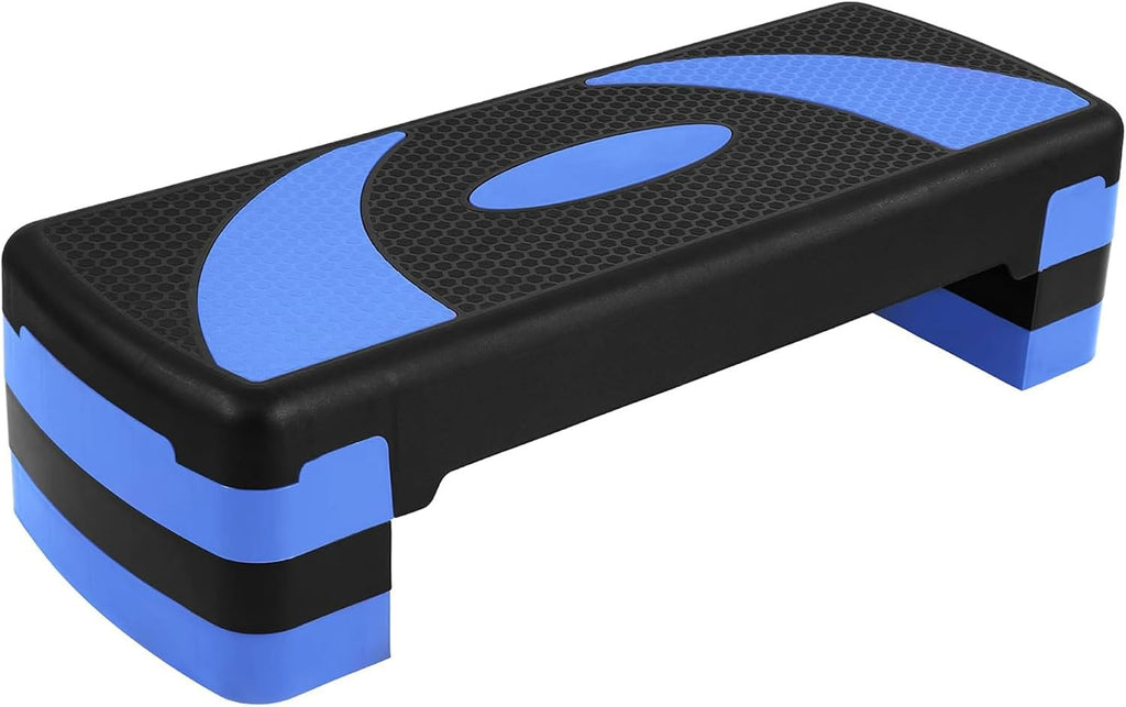 BalanceFrom 31-inch Aerobic Step Platform Trainer with 3 Adjustable Risers
