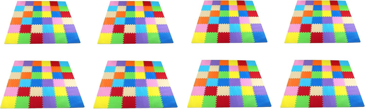 BalanceFrom Play Tile Mat 0.4 Inch Thick, EVA Interlocking Foam Floor