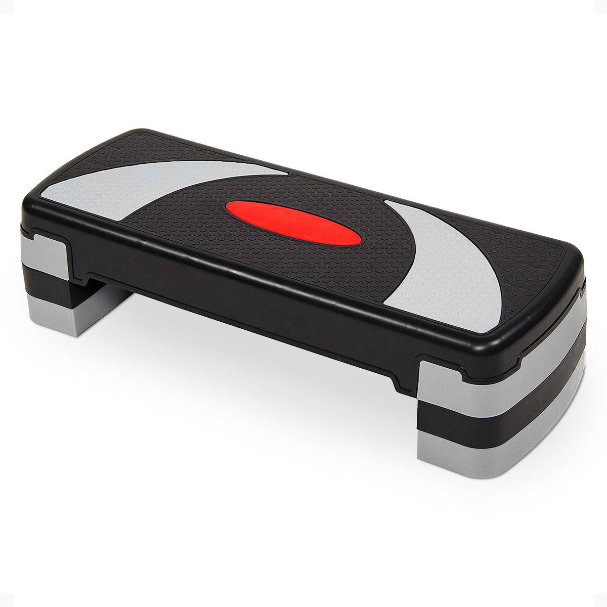 BalanceFrom 31-inch Aerobic Step Platform Trainer with 3 Adjustable Risers