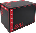 BalanceFrom 3-in-1 Foam Plyometric Jump Box for Home Gym, Multiple Heights