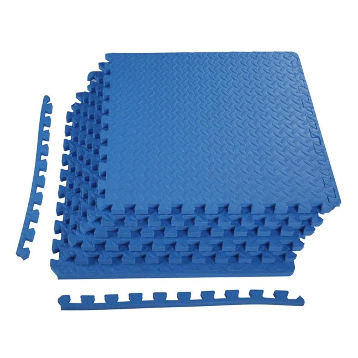 BalanceFrom Puzzle Exercise Mat 1/2" Thick, EVA Interlocking Foam Floor
