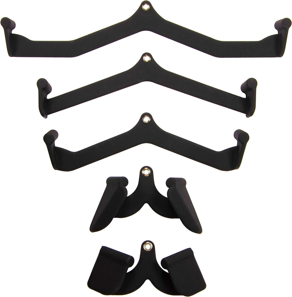 BalanceFrom Cable Machine Attachments 5-Piece Combo