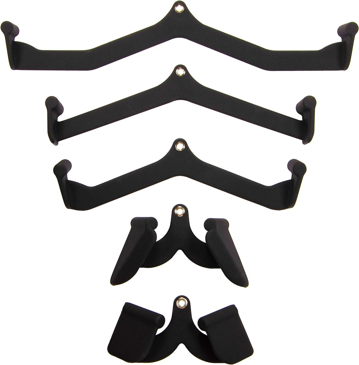 BalanceFrom Cable Machine Attachments 5-Piece Combo