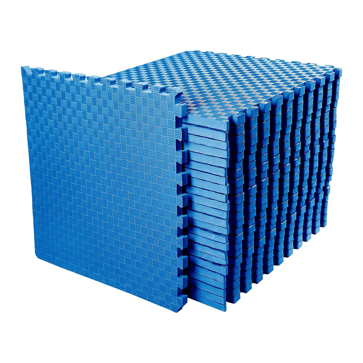 BalanceFrom Puzzle Exercise Mat 1/2" Thick, EVA Interlocking Foam Floor