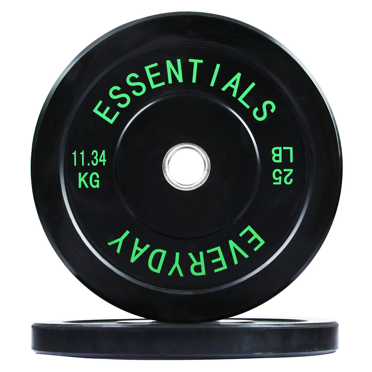 BalanceFrom Color Coded Olympic Bumper Plate Weight Plate with Steel Hub
