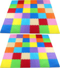BalanceFrom Play Tile Mat 0.4 Inch Thick, EVA Interlocking Foam Floor