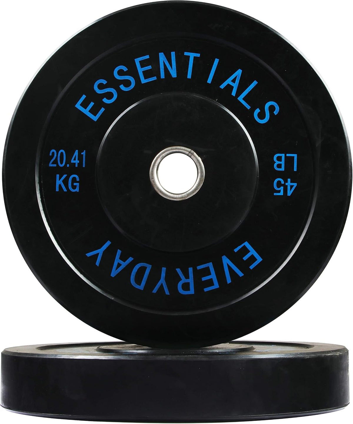 BalanceFrom Color Coded Olympic Bumper Plate Weight Plate with Steel Hub