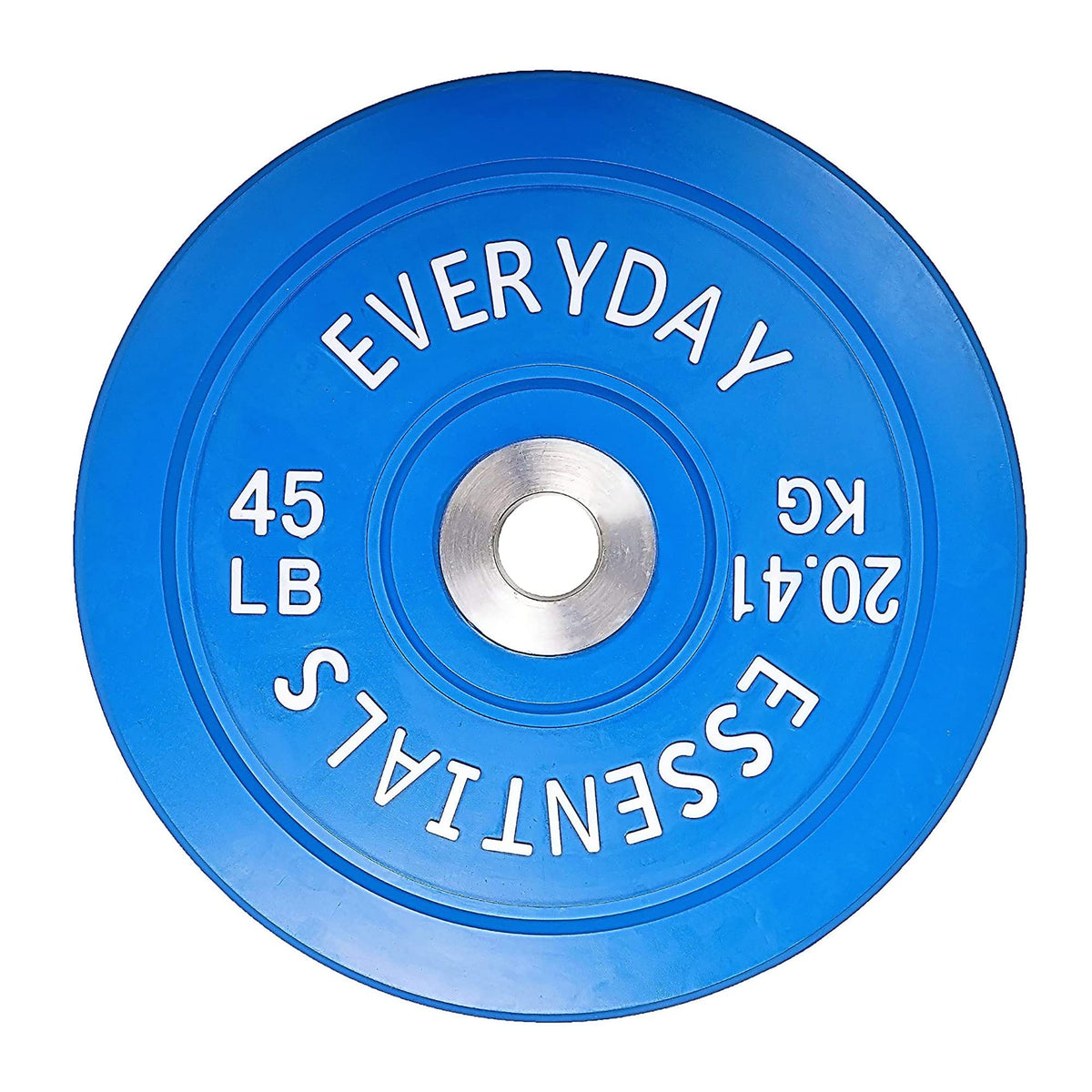 BalanceFrom Color Coded Olympic Bumper Plate Weight Plate with Steel Hub