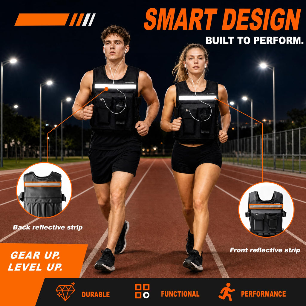 BalanceFrom Tactical Vest Quick Release Lightweight Vest Adjustable Breathable Weighted Vest for Training