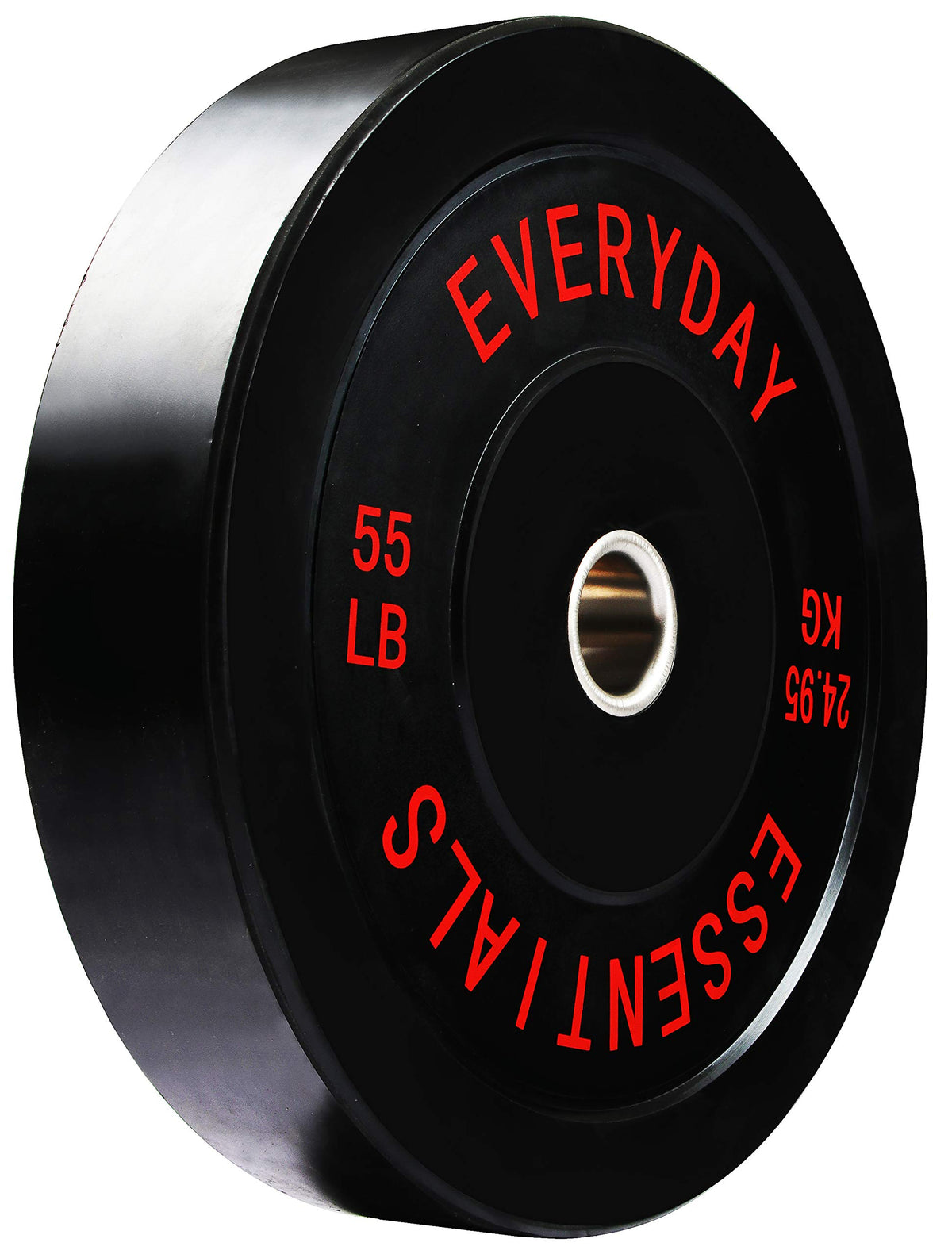 BalanceFrom Olympic Rubber Bumper Weight Plate Set with Steel Hub Inserts – 2-Inch Hole Plates for Strength Training, Powerlifting, and Weightlifting at Home, Garage, or Commercial Gym