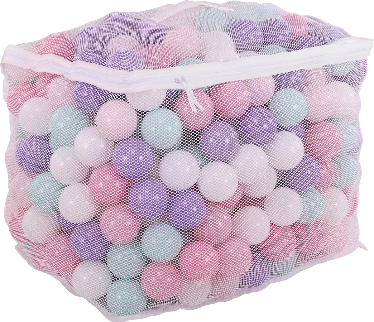 BalanceFrom Play Pit Balls Toy Set for Kids with Mesh Bag