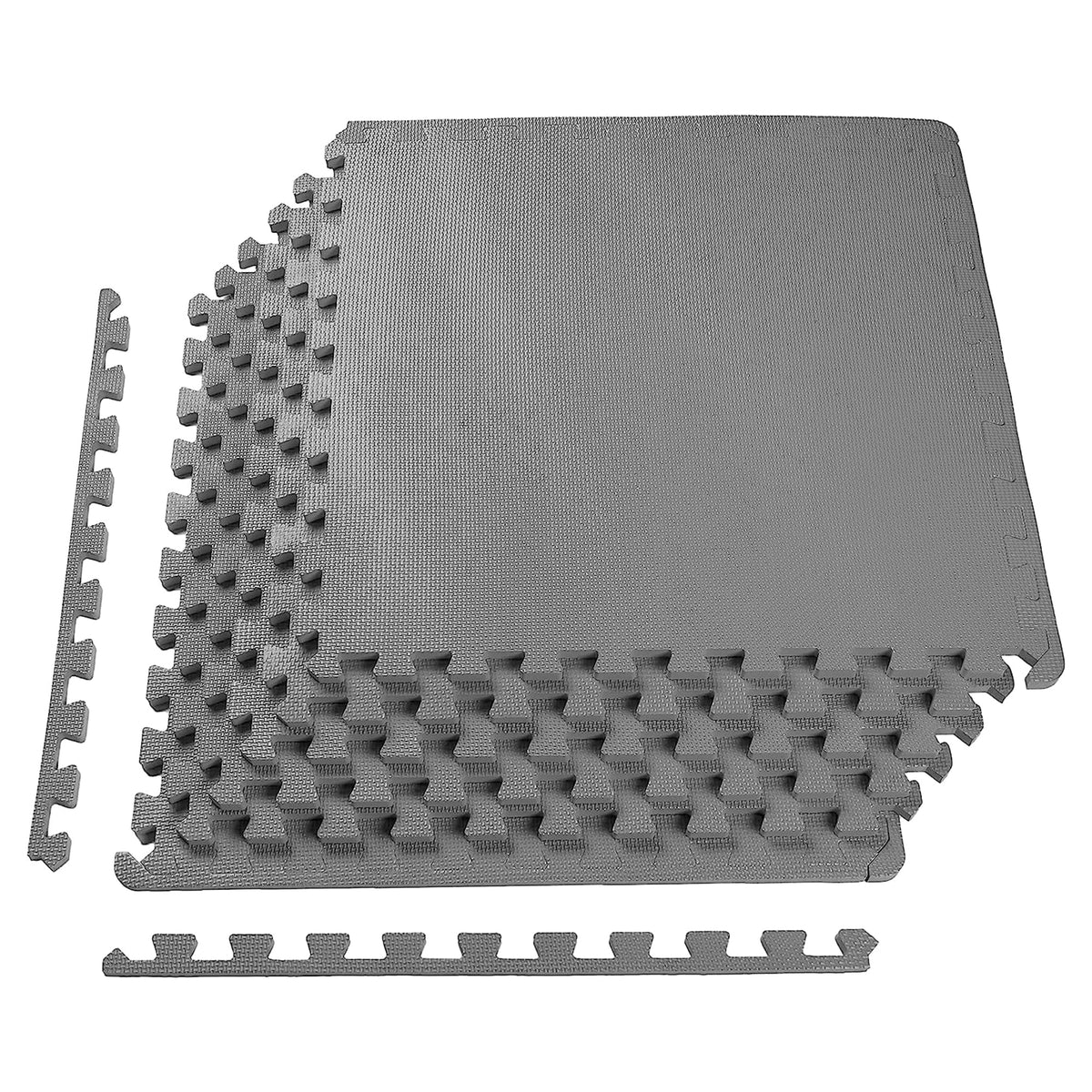 BalanceFrom Puzzle Exercise Mat 1/2" Thick, EVA Interlocking Foam Floor