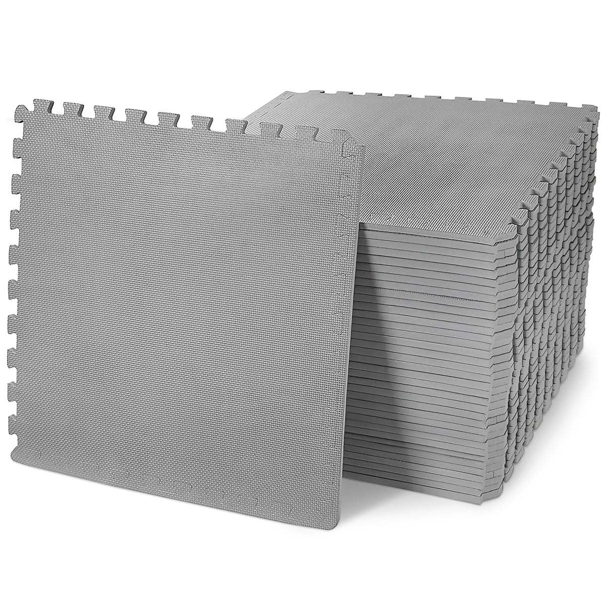 BalanceFrom Puzzle Exercise Mat 1/2" Thick, EVA Interlocking Foam Floor