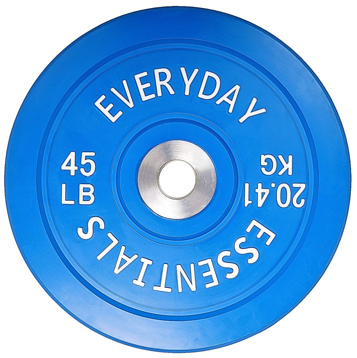 BalanceFrom Color Coded Olympic Bumper Plate Weight Plate with Steel Hub